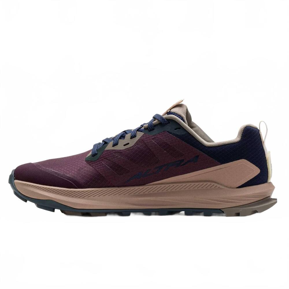 NEW ALTRA men's lone peak 9 running shoes in maroon